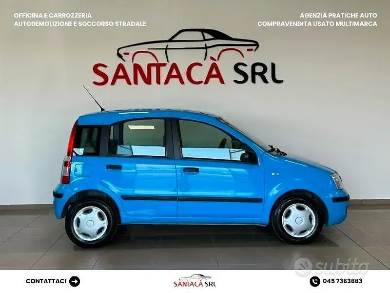 Usata Fiat Panda 54 CV (39 kW) 2005 Blu Utilitaria
