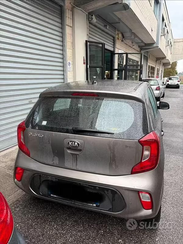Usata Kia Picanto Active 65 CV (47 kW) 2019 Grigio Utilitaria