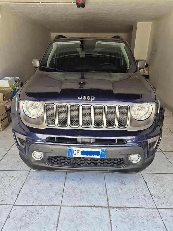 Usata Jeep Renegade Limited 130 CV (95 kW) 2021 Blu SUV