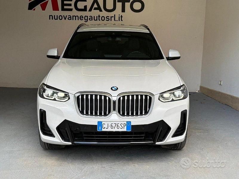 Usata BMW X3 M Sport 190 CV (139 kW) 2022 Bianco SUV