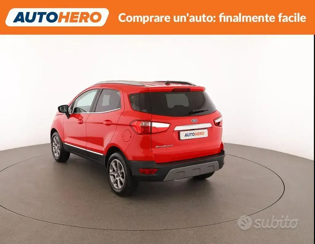Usata Ford Ecosport Titanium 99 CV (72 kW) 2019 Rosso SUV