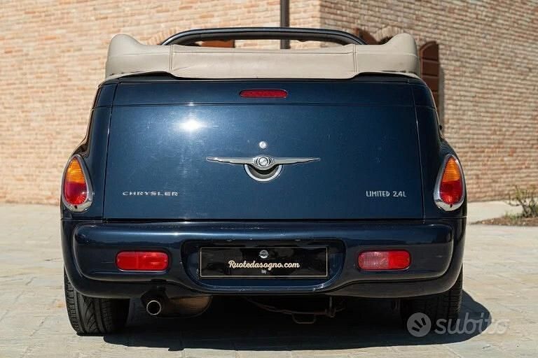 Usata Chrysler PT Cruiser Limited 143 CV (105 kW) 2005 Blu Cabrio