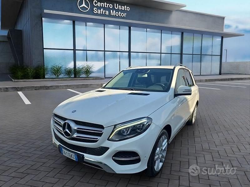 Usata Mercedes GLE350 258 CV (189 kW) 2016 Bianco SUV