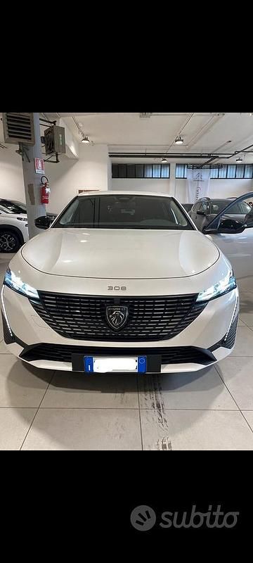Usata Peugeot 308 Allure 131 CV (96 kW) 2023 Bianco Berlina