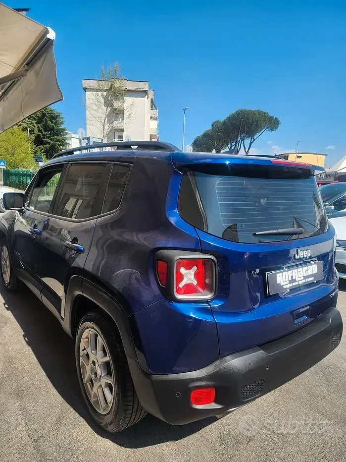Usata Jeep Renegade Limited 130 CV (95 kW) 2022 Blu SUV