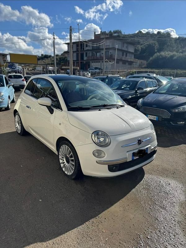 Usata Fiat 500 95 CV (69 kW) 2011 Bianco Berlina
