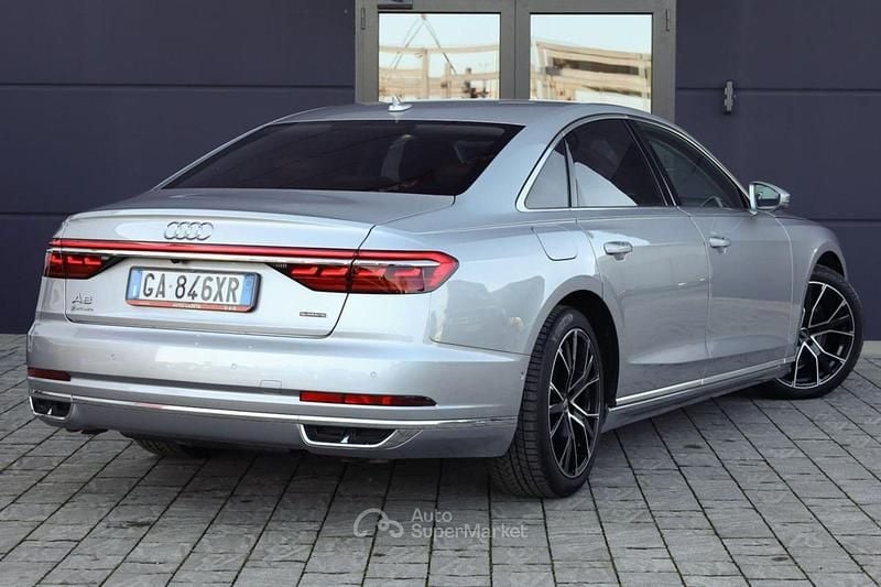 Usata Audi A8 Ambiente 340 CV (250 kW) 2020 Argento Berlina