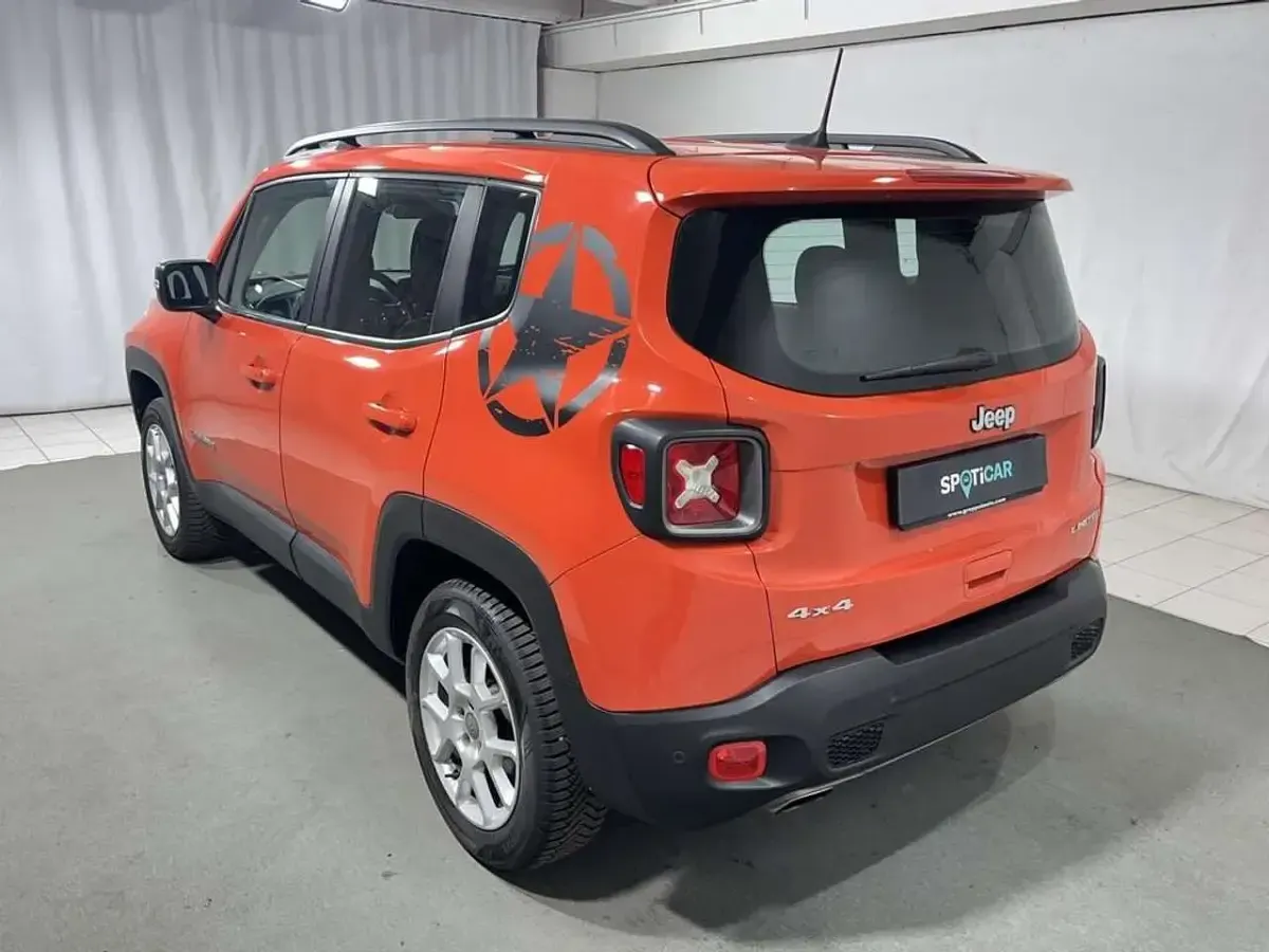 Usata Jeep Renegade Limited 140 CV (102 kW) 2019 Arancione SUV