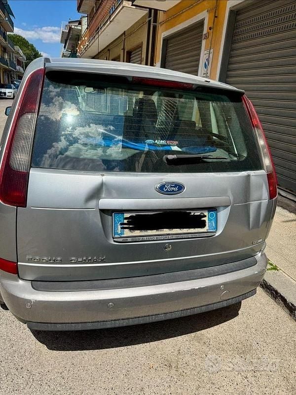 Usata Ford C-MAX Ghia 109 CV (80 kW) 2004 Grigio Monovolume