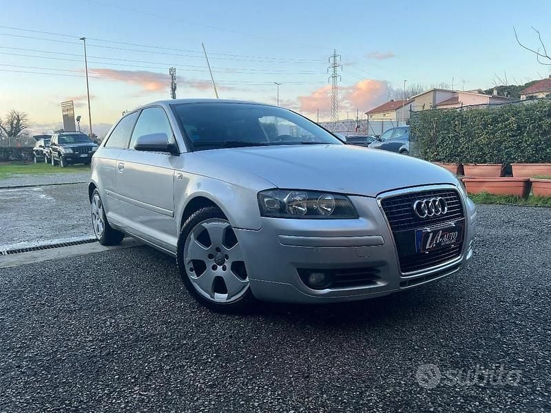 Usata Audi A3 Attraction 140 CV (102 kW) 2008 Grigio Coupé