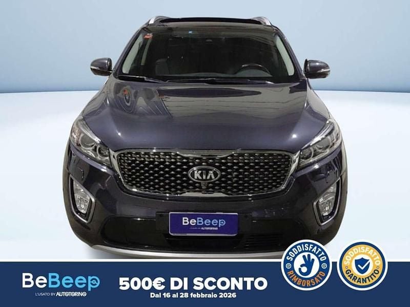 Usata Kia Sorento 200 CV (147 kW) 2017 Grigio scuro metallizzato SUV
