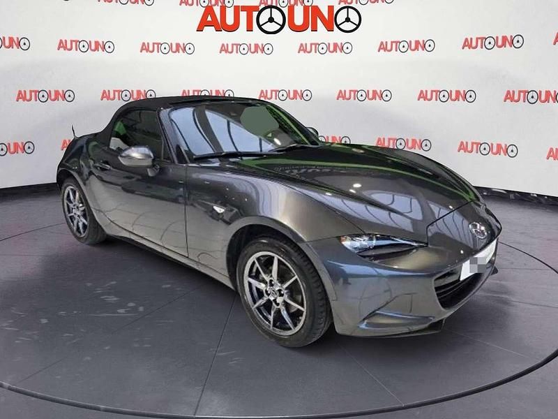 Usata Mazda MX5 Exceed 131 CV (96 kW) 2018 Grigio Cabrio