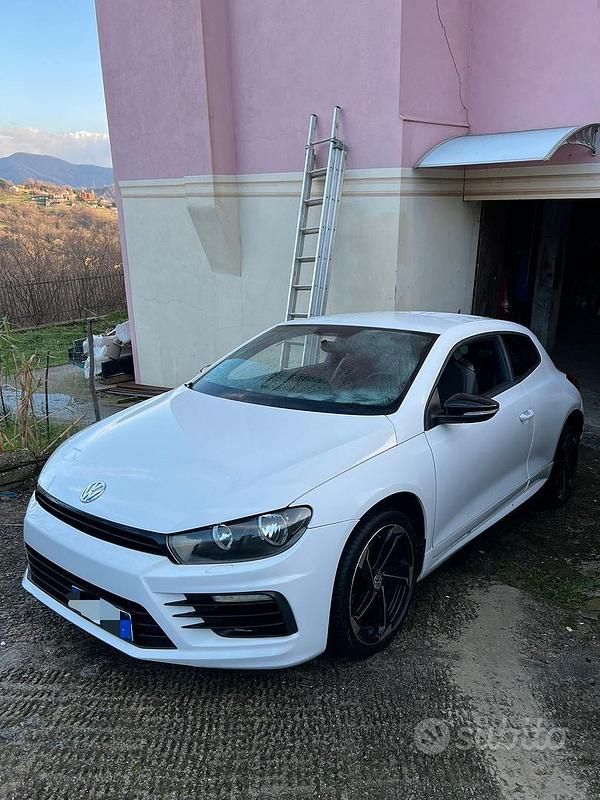 Usata VW Scirocco R-line 160 CV (117 kW) 2008 Bianco Coupé