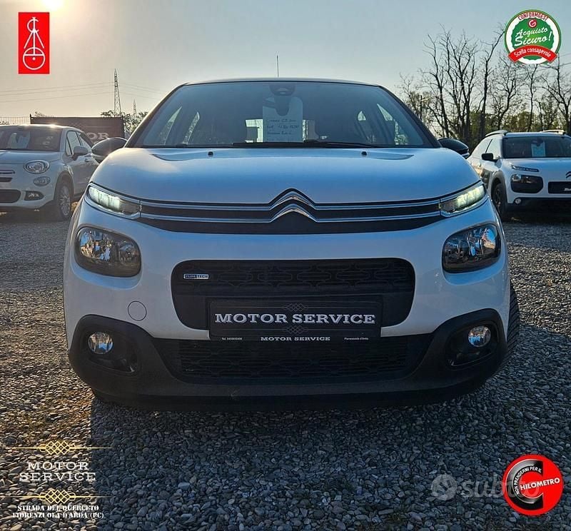 Usata Citroën C3 81 CV (59 kW) 2018 Bianco Utilitaria