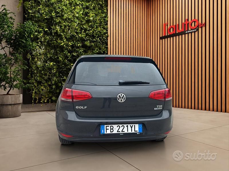Usata VW Golf VII 90 CV (66 kW) 2016 Grigio Berlina