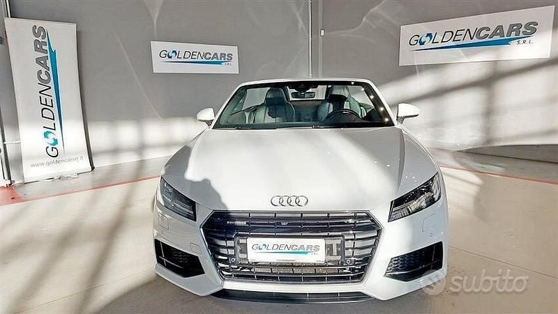 Usata Audi TT Roadster S-Line 230 CV (169 kW) 2018 Bianco Cabrio