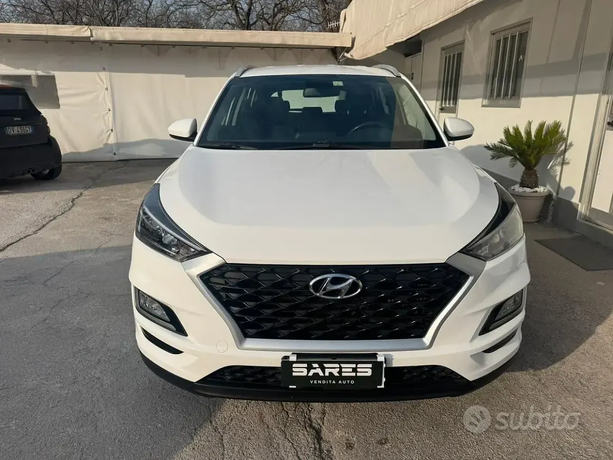 Usata Hyundai Tucson 116 CV (85 kW) 2018 Bianco SUV