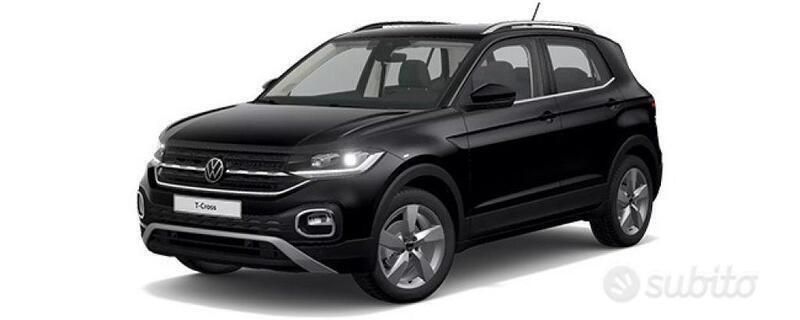Nero metallizzato Usata 2020 VW T-Cross Style SUV | 22.500 € - Immagine 1/1