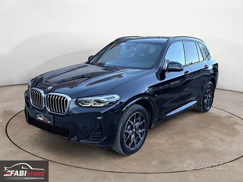 Usata BMW X3 Sport Line 190 CV (139 kW) 2022 Blu SUV