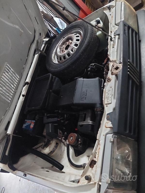 Usata Fiat Panda 1996 Bianco Utilitaria