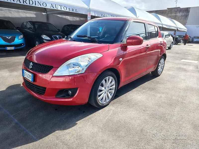 Usata Suzuki Swift GL 94 CV (69 kW) 2011 Rosso Utilitaria