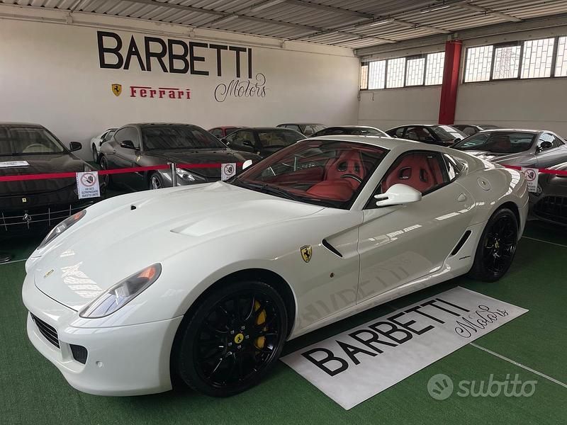 Usata Ferrari 599 620 CV (456 kW) 2008 Bianco Coupé