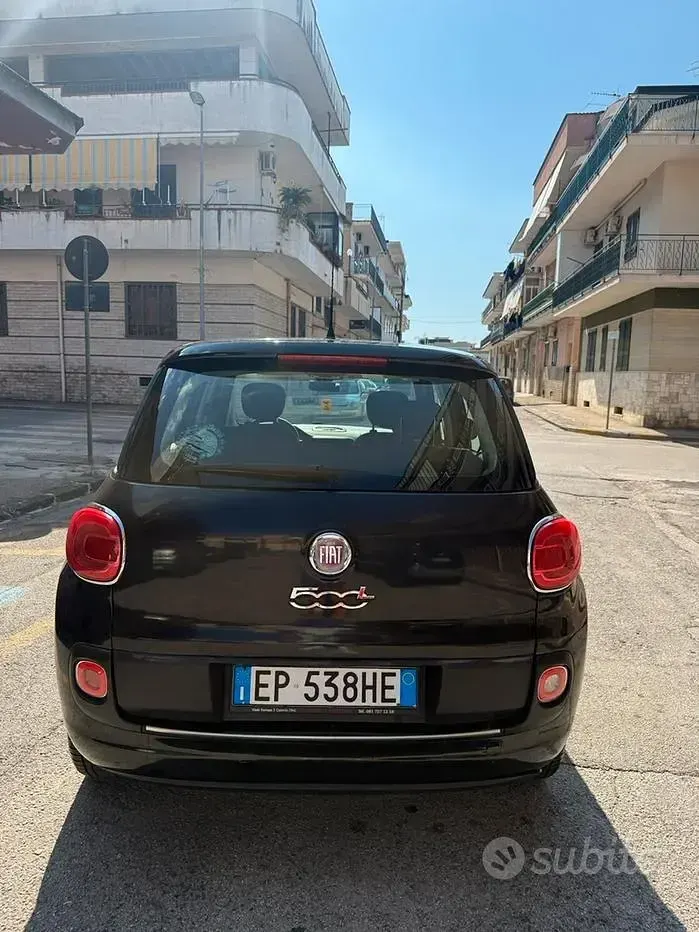 Usata Fiat 500L Lounge 85 CV (62 kW) 2012 Nero Monovolume