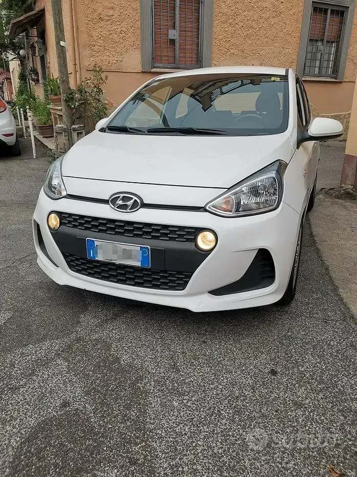 Usata Hyundai i10 Comfort 66 CV (48 kW) 2018 Bianco Utilitaria