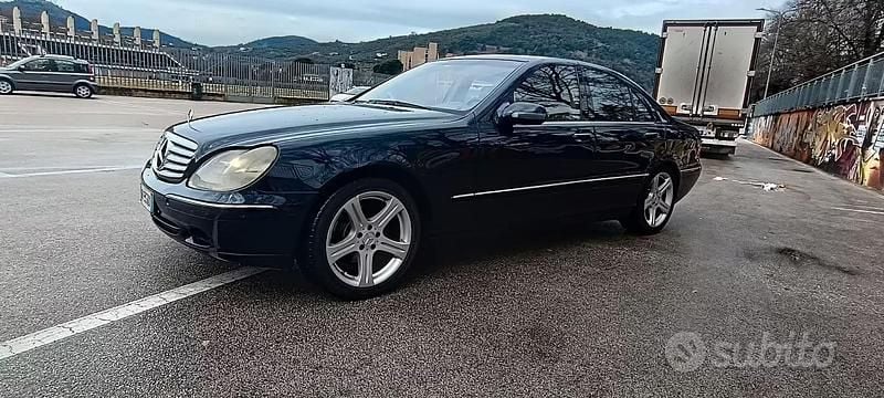 Usata Mercedes S320 2000 Blu Berlina