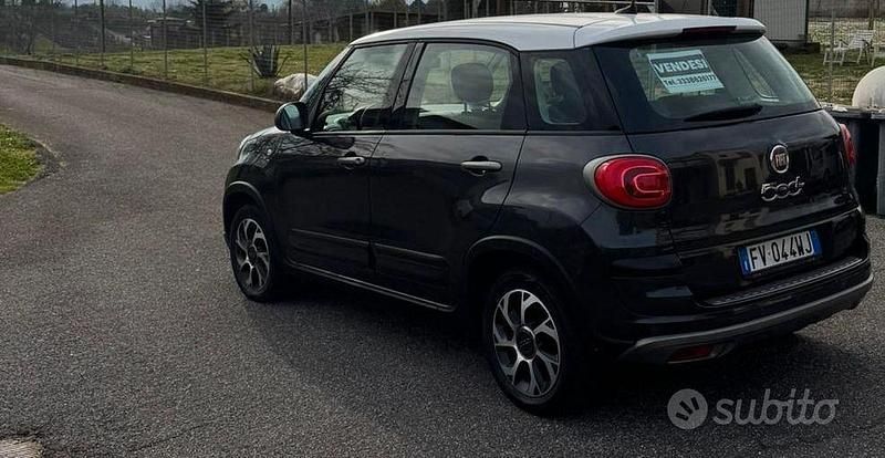 Usata Fiat 500L Cross 95 CV (69 kW) 2019 Nero Monovolume