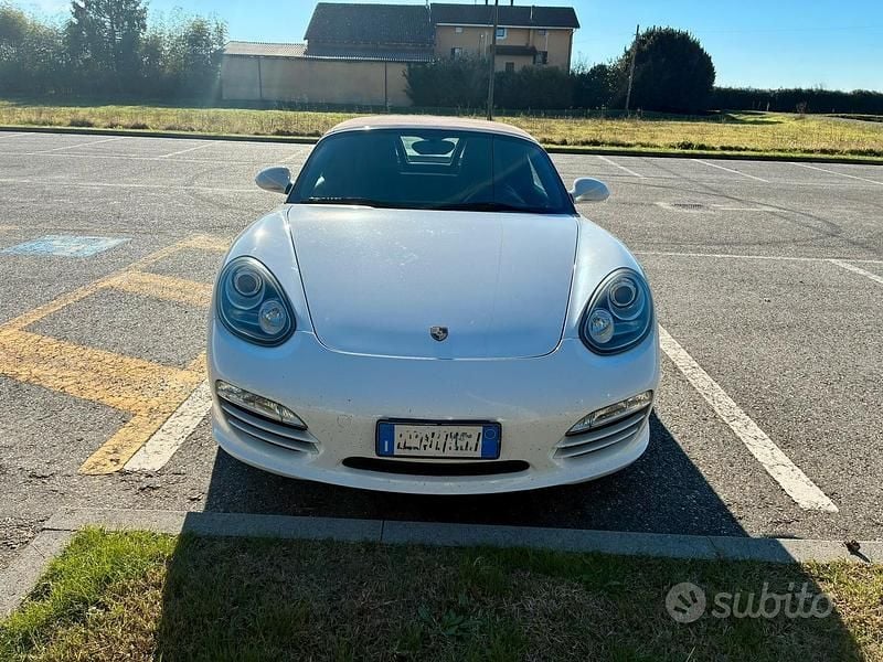 Usata Porsche Boxster 2010 Bianco Cabrio