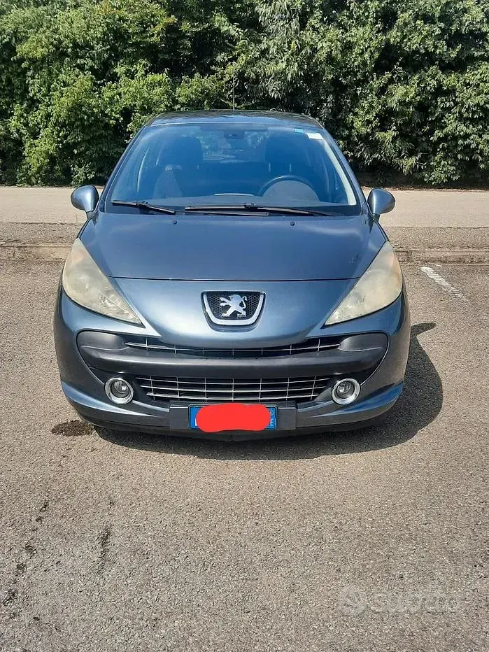 Usata Peugeot 207 90 CV (66 kW) 2006 Grigio Berlina