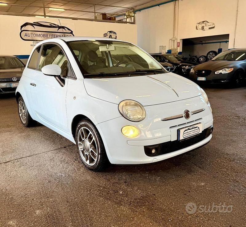 Usata Fiat 500 Sport 101 CV (74 kW) 2008 Blu Berlina
