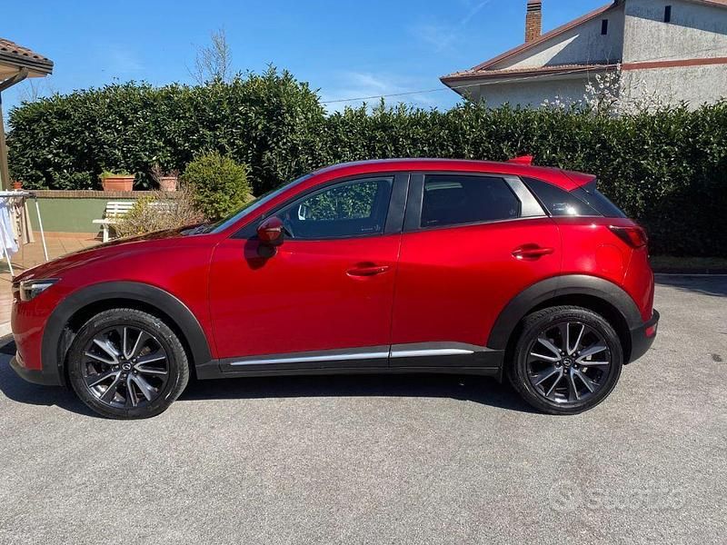 Usata Mazda CX-3 Edition 105 CV (77 kW) 2018 Rosso metallizzato SUV