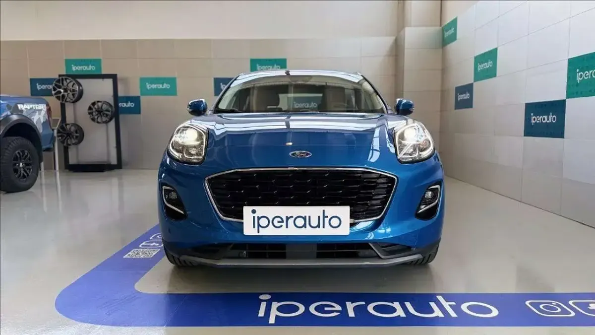 Usata Ford Puma Titanium 125 CV (91 kW) 2022 Blu metallizzato SUV