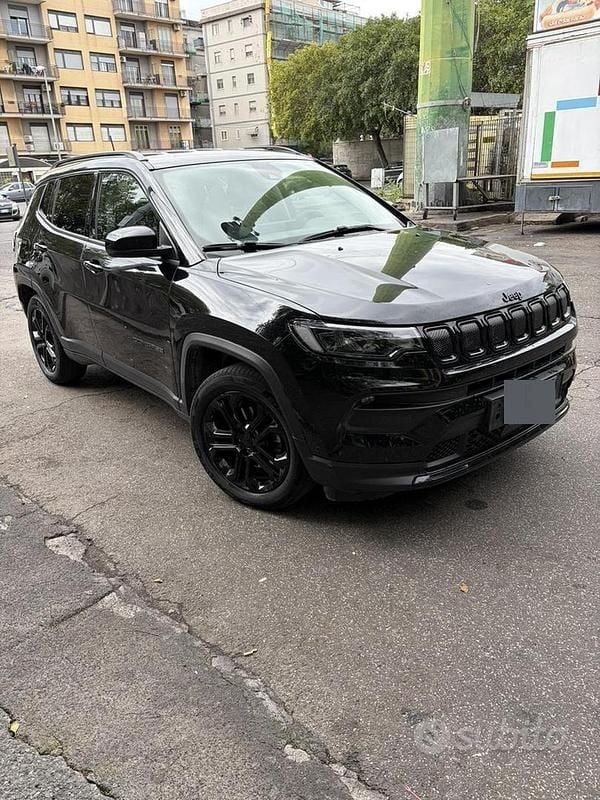 Usata Jeep Compass Night Eagle 131 CV (96 kW) 2022 Nero SUV