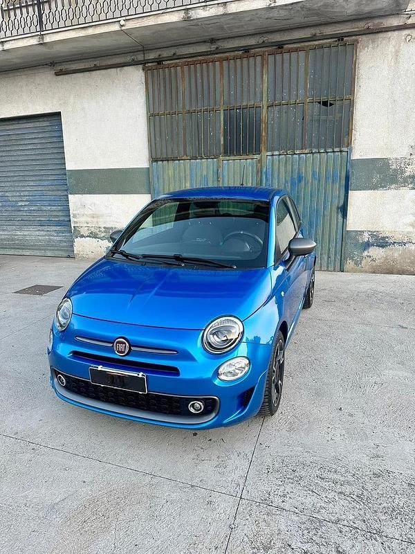 Usata Fiat 500S S 69 CV (50 kW) 2016 Blu Utilitaria