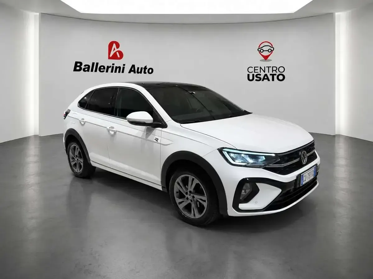 Usata VW Taigo R-line 116 CV (85 kW) 2024 Bianco SUV