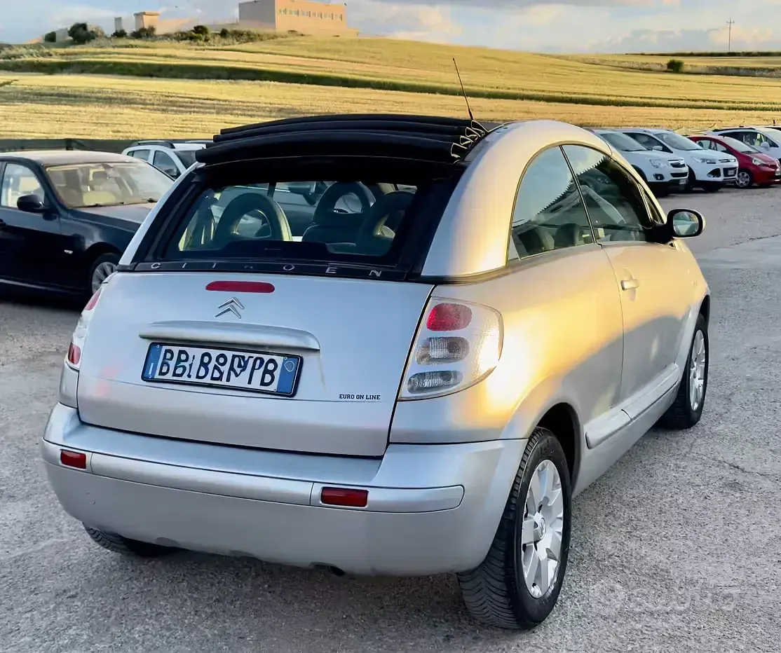 Begagnad Citroën C3 Pluriel Exclusive 73 HK (53 kW) 2009 Grå Cab