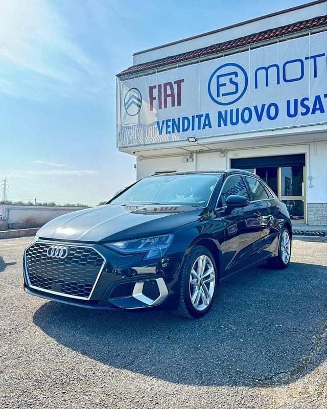 Usata Audi A3 150 CV (110 kW) 2023 Nero Berlina