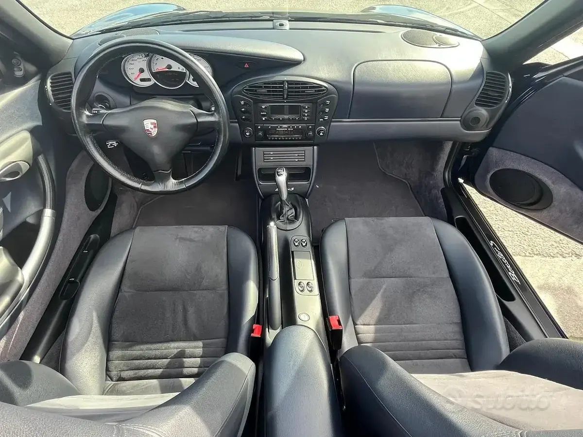 Usata Porsche Boxster 252 CV (185 kW) 2001 Blu Cabrio