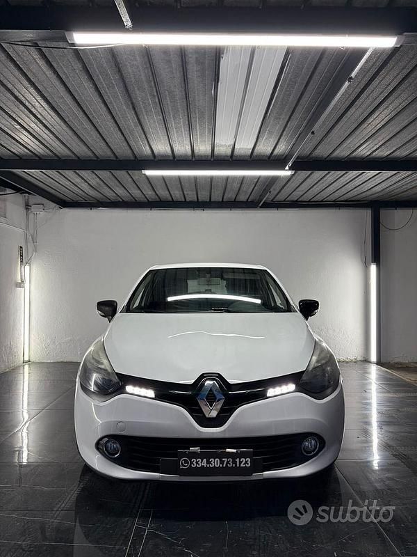Usata Renault Clio IV 75 CV (55 kW) 2014 Bianco Berlina
