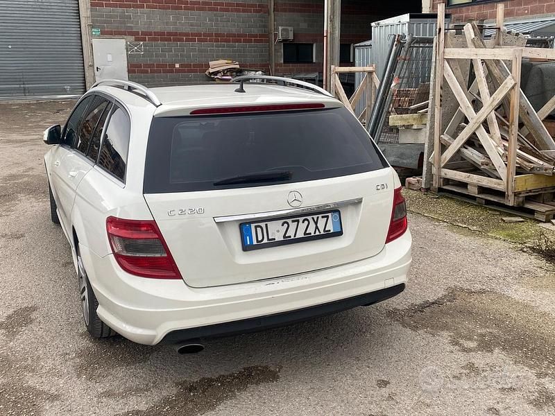 Usata Mercedes C220 AMG 2009 Bianco Station wagon