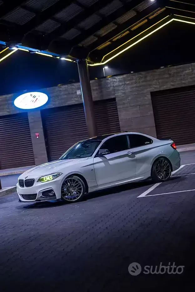 Usata BMW 225 M Sport 224 CV (164 kW) 2016 Bianco Coupé
