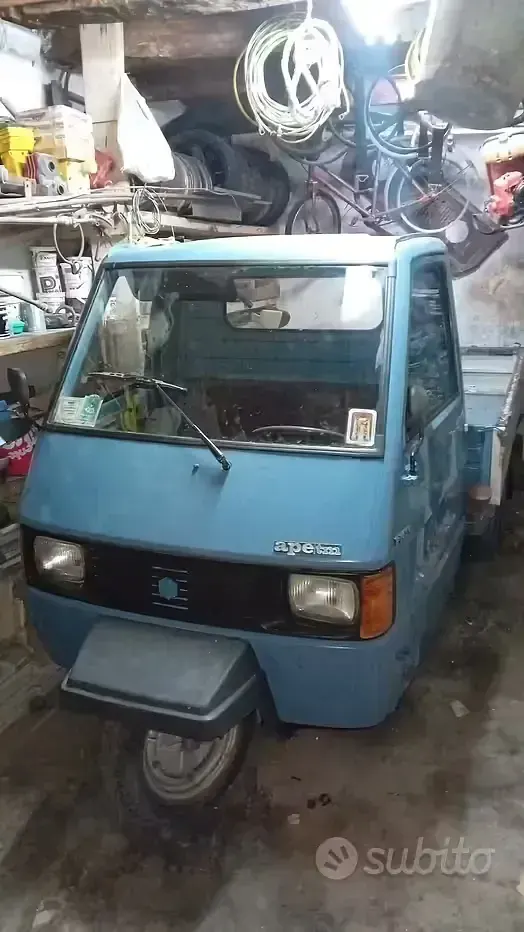 Usata Piaggio APE TM 1986 Blu