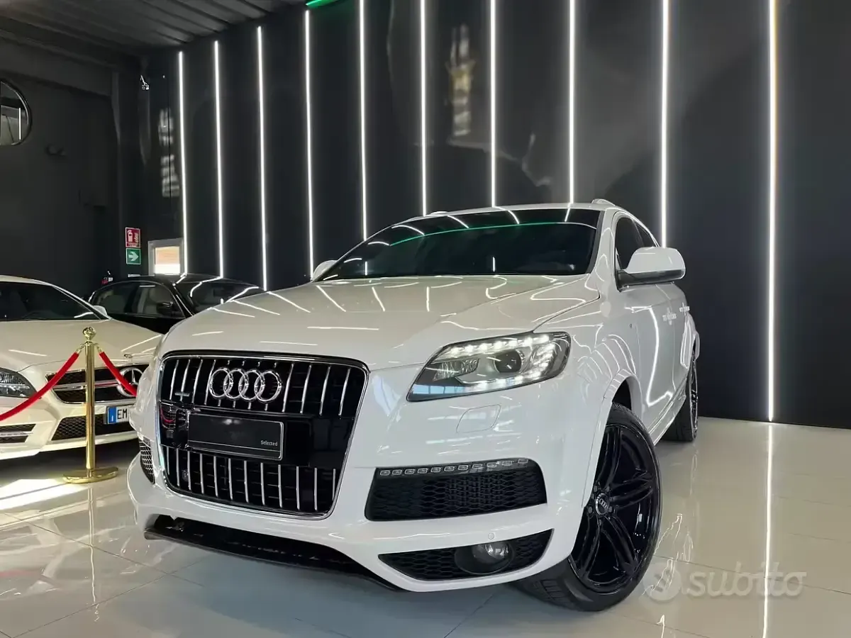 Usata Audi Q7 S-Line 240 CV (176 kW) 2010 Bianco SUV
