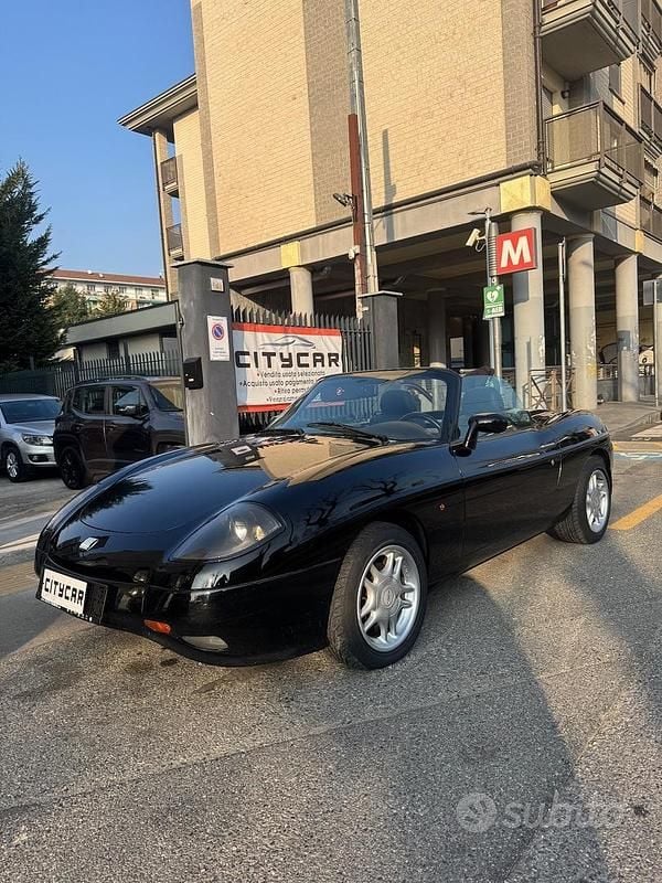 Usata Fiat Barchetta 130 CV (95 kW) 1997 Nero Cabrio