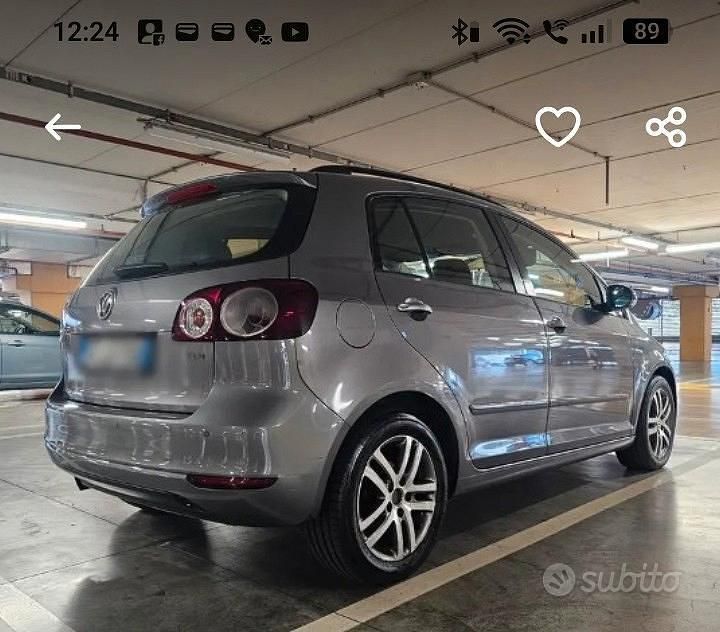 Usata VW Golf Plus Cross 2010 Grigio Monovolume