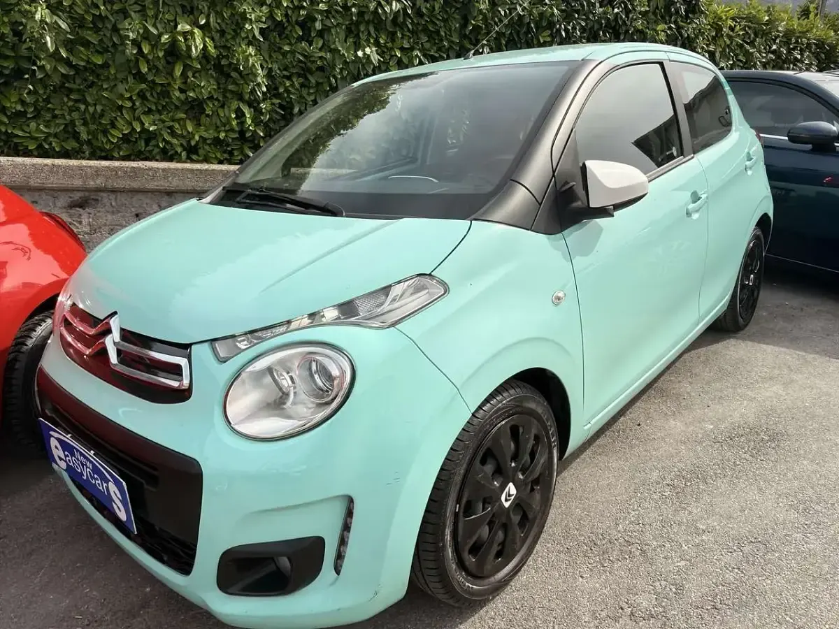 Usata Citroën C1 Feel 69 CV (50 kW) 2018 Blue calvi Utilitaria