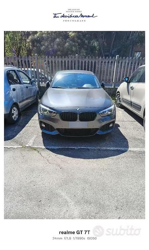 Usata BMW 116 M Sport 2018 Grigio Utilitaria